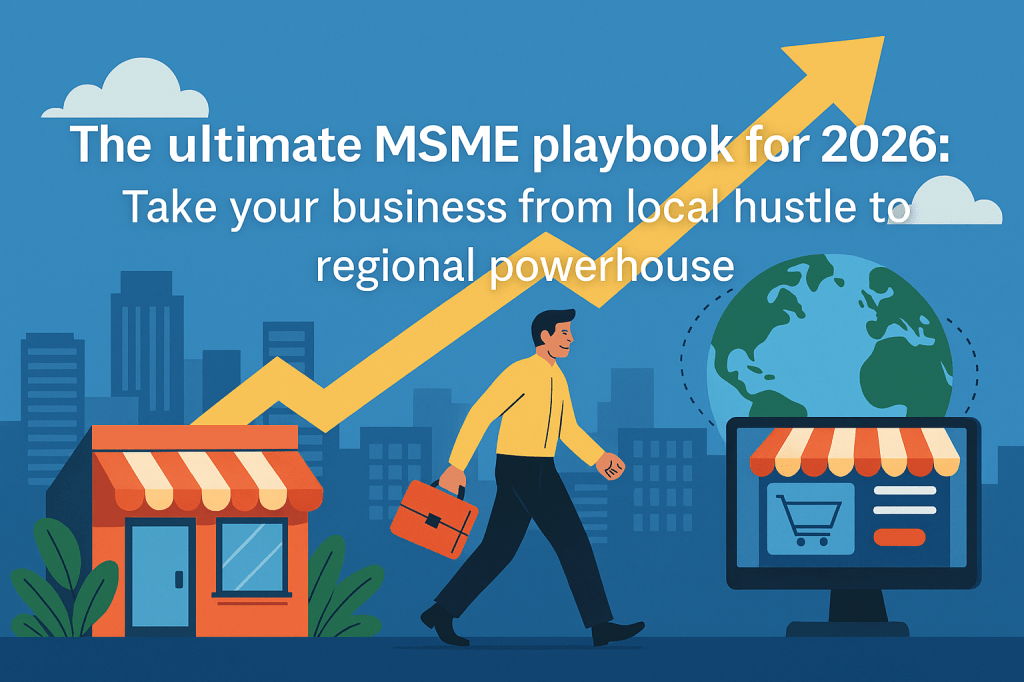 The ultimate MSME playbook for 2026 to take your business from local hustle to regional&nbsp;powerhouse