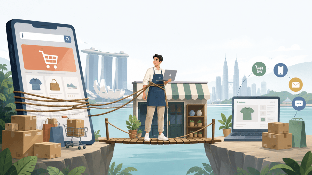 Are Singaporean and Malaysian SMEs becoming too dependent on online&nbsp;marketplaces?